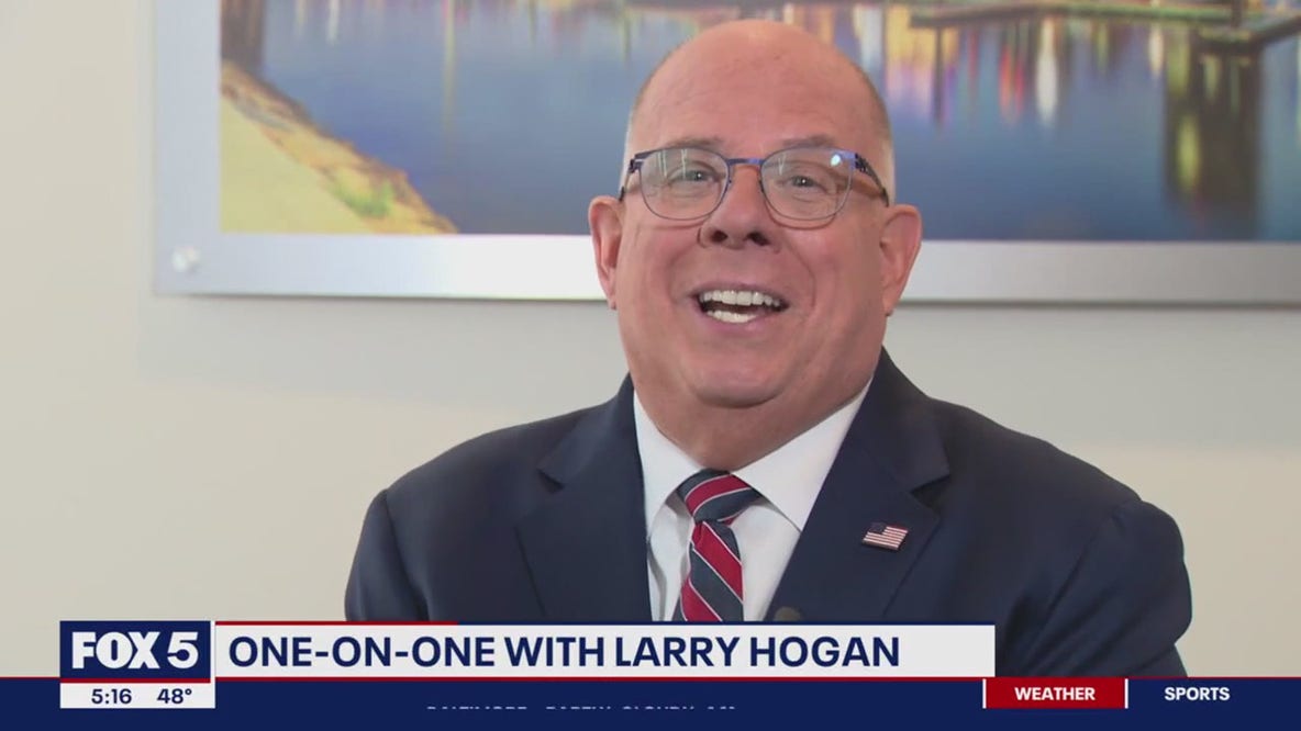 Larry Hogan discusses US Senate run and policy priorities in FOX 5 Interview